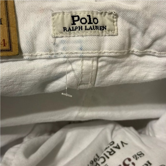 Polo Ralph Lauren Varick Slim Straight White Jeans, Men’s 32X34 NWT $115 - Picture 12 of 12